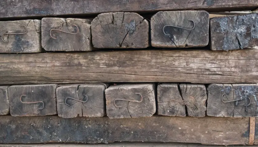 Taras z podkładów kolejowych: Ryzyko czy bezpieczna budowa?