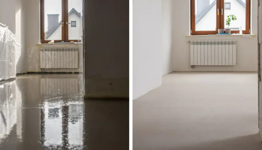 Jak długo schnie wylewka samopoziomująca? Kiedy kłaść podłogę?