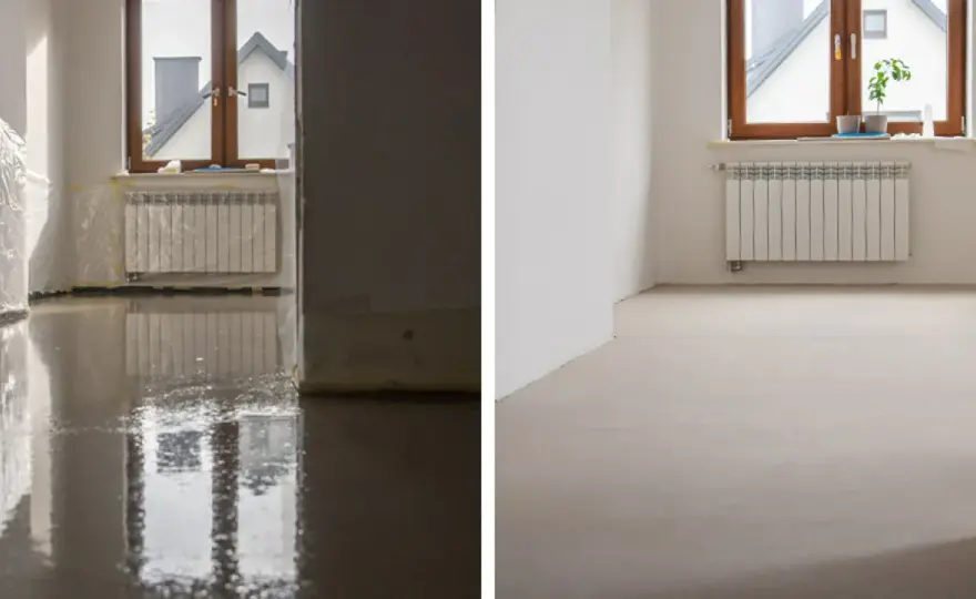 Jak długo schnie wylewka samopoziomująca? Kiedy kłaść podłogę?