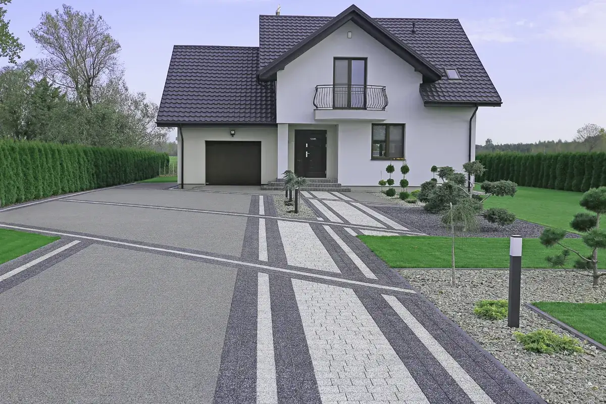 układanie podbudowy pod podjazd
